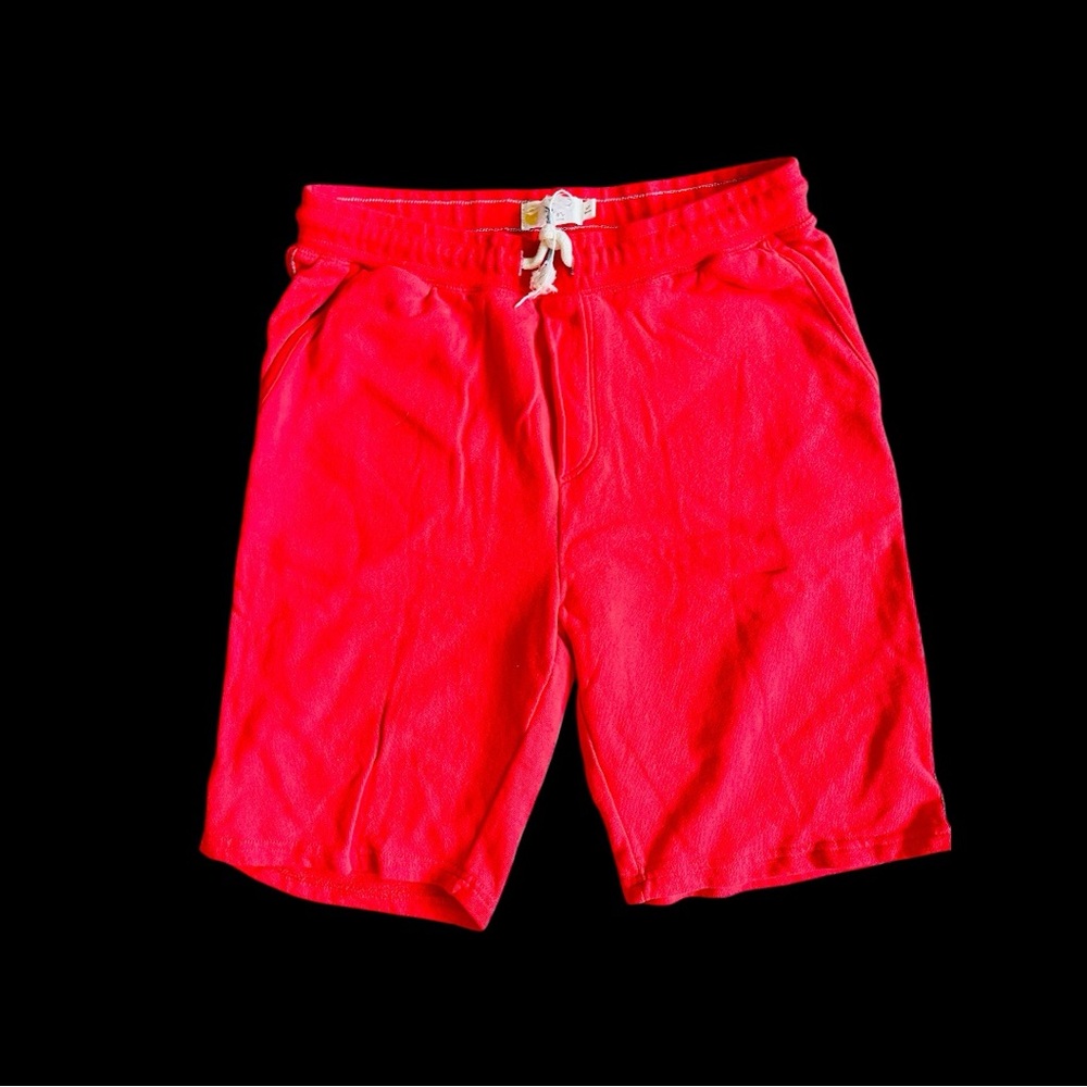 Boden Boys Teen Red Cotton Terry Shorts.
Size 14.New.